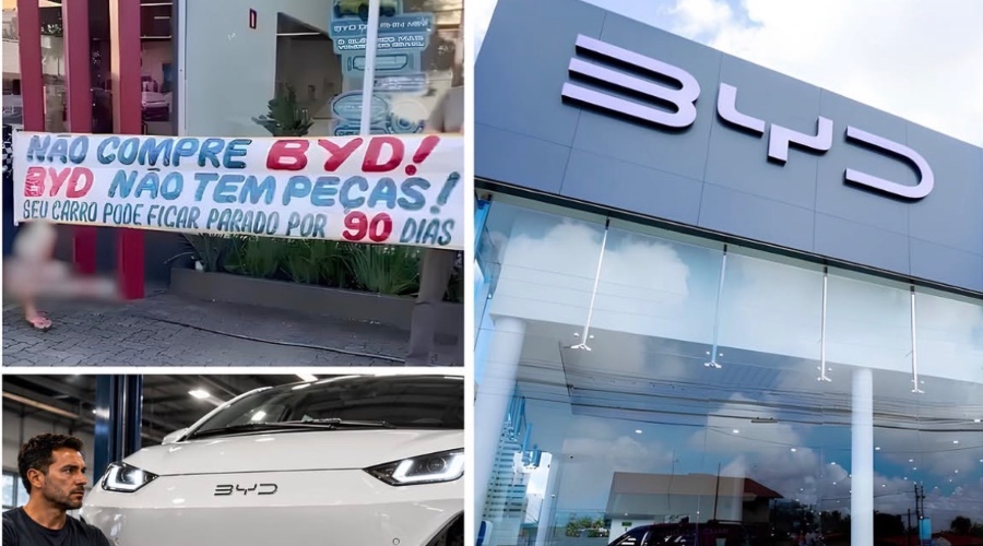 Donos de carros BYD anunciam paralisação para cobrar melhorias no atendimento em Manaus